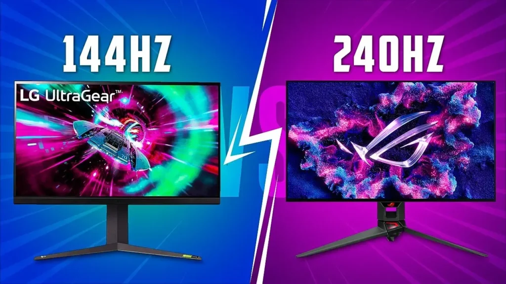 Mejores monitores gamer 144Hz y 240Hz